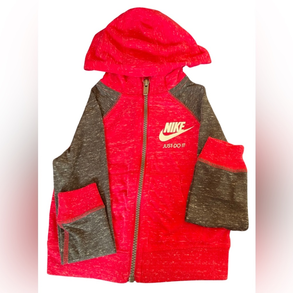 Nike zip up Children’s girls pink hoodie sweater